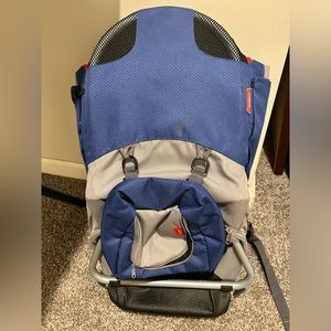Hiking/parade baby- toddler carrier backpack